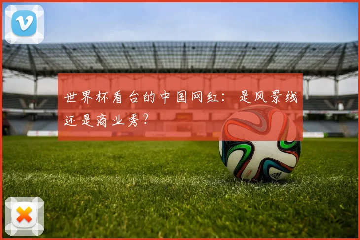 世界杯看台的中国网红：是风景线还是商业秀？
