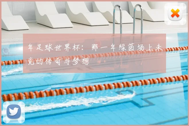 年足球世界杯:那一年绿茵场上未竟的传奇与梦想